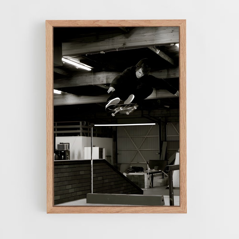 Poster Skate Évasion – affiche Skateboard (vue 4)